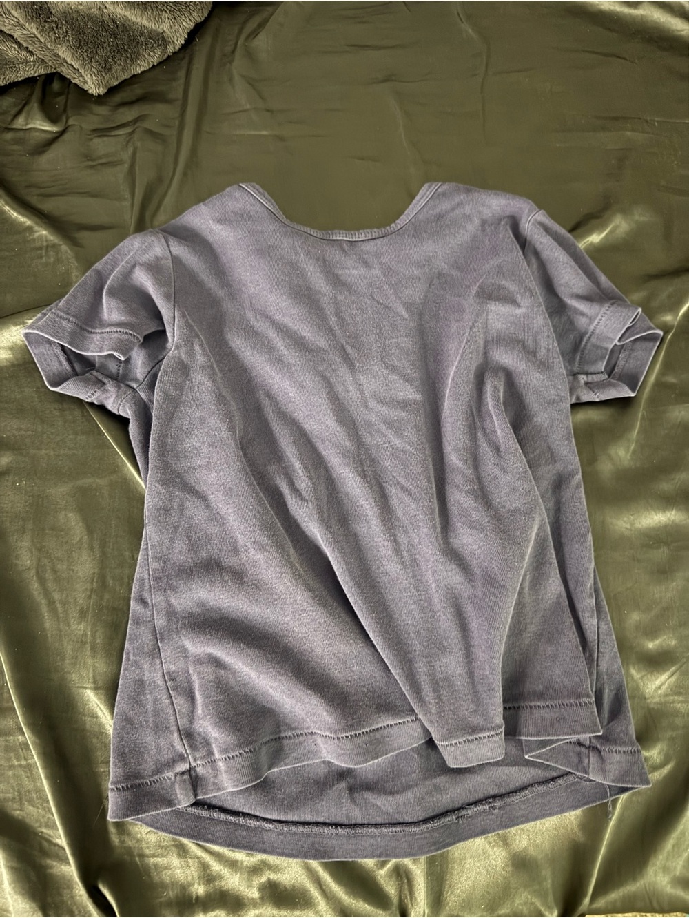 Women’s Short Sleeve Scoop Neck Tee - Dusty Blue